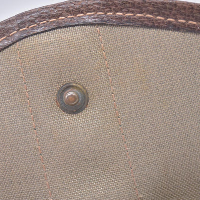 $680 Vintage Gucci Monogram Leather Clutch Bag CONSIGNMENT