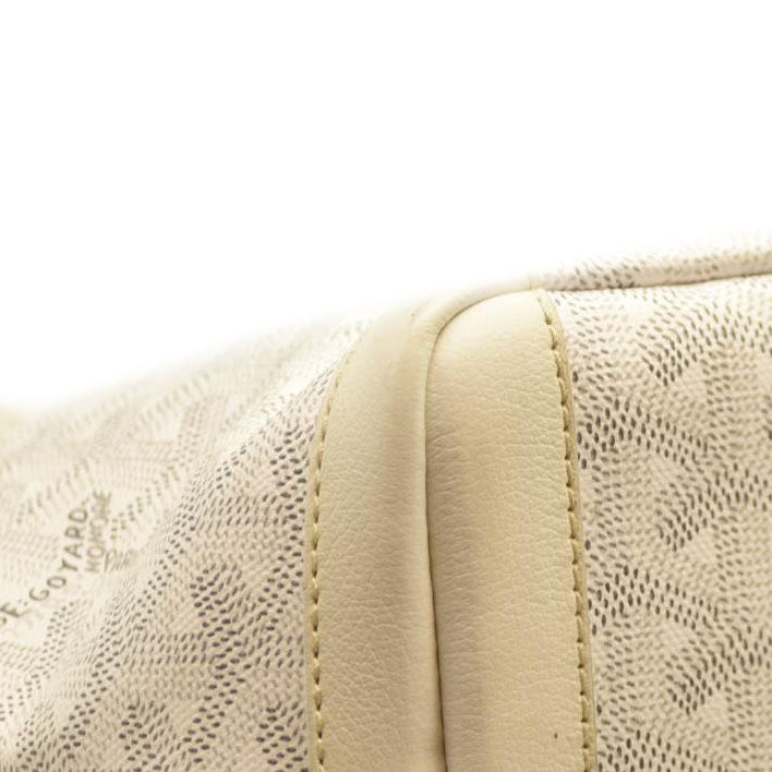 GOYARD Artois PM Shoulder Bag White Coated Canvas  MAE020175