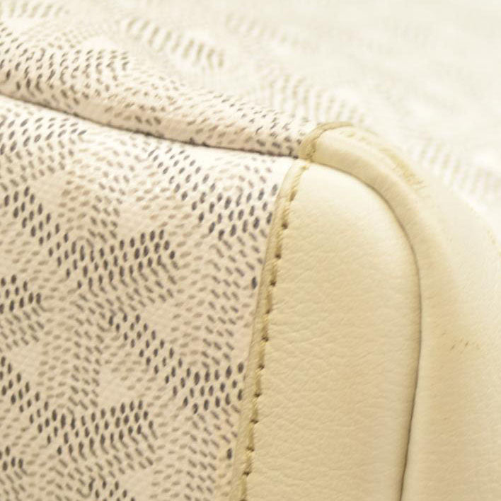 GOYARD Artois PM Shoulder Bag White Coated Canvas  MAE020175