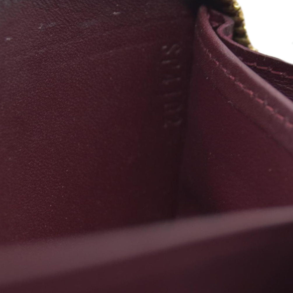 $1060 Louis Vuitton Vernis Zippy Wallet Griotte SD4102 CONSIGNMENT