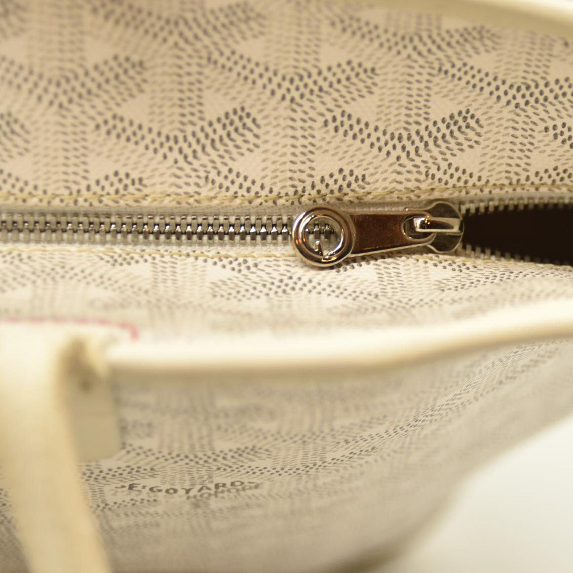 GOYARD Artois PM Shoulder Bag White Coated Canvas  MAE020175