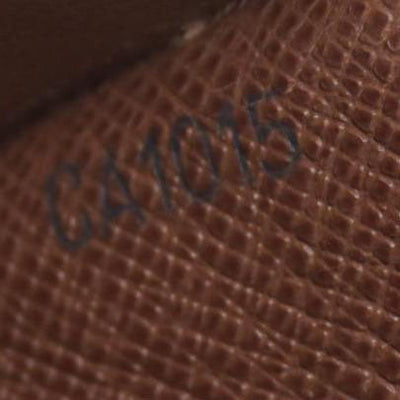$560 Louis Vuitton Monogram Porte-Monnaie Tresor Wallet CONSIGNMENT CA1015