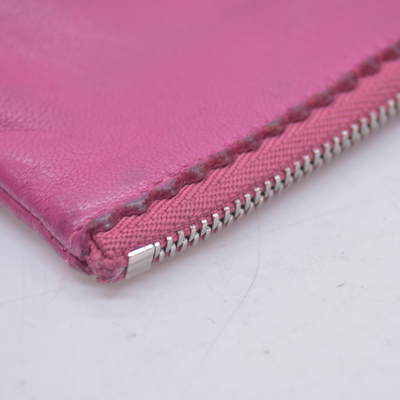 $490 Loewe Key Pouch Fuchsia CONSIGNMENT 10021228