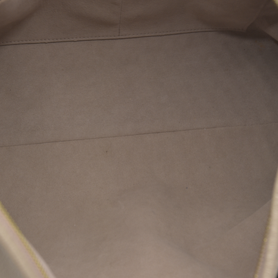 $3400 Louis Vuitton Empreinte Monogram Giant CarryAll MM Tourterelle