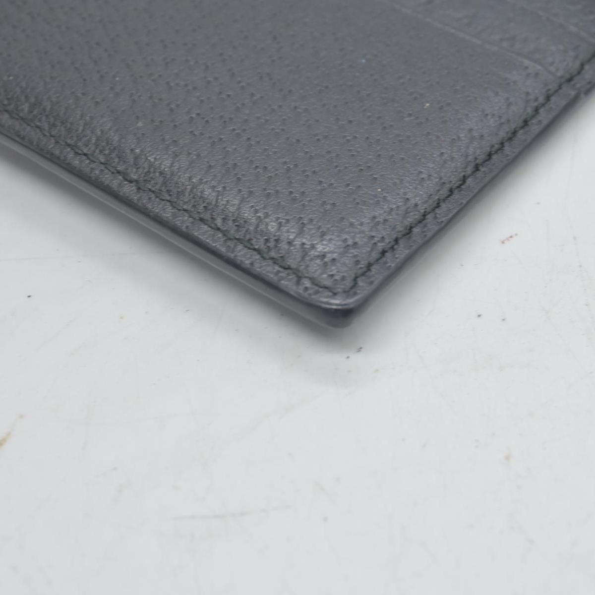 Gucci Pebbled Calfskin Animalier Card Holder Black CONSIGNMENT