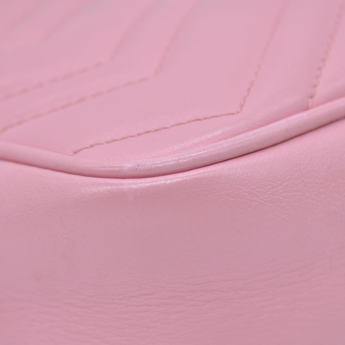 $1800 Gucci Mini Marmont Perfect Pink Camera Bag Crossbody CONSIGNMENT