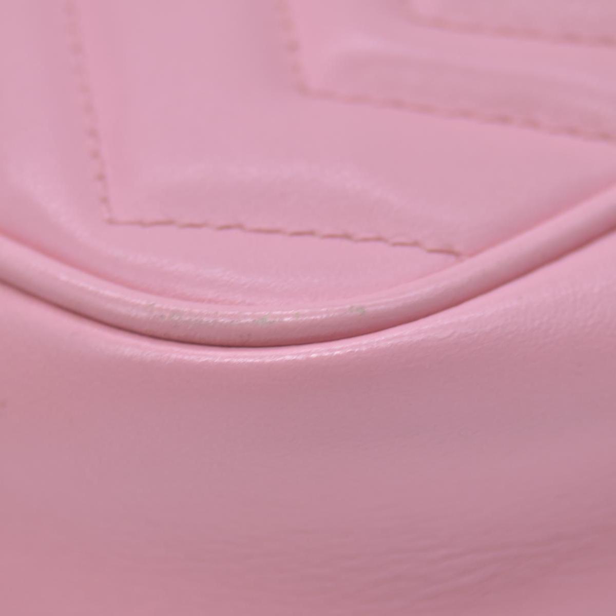$1800 Gucci Mini Marmont Perfect Pink Camera Bag Crossbody CONSIGNMENT