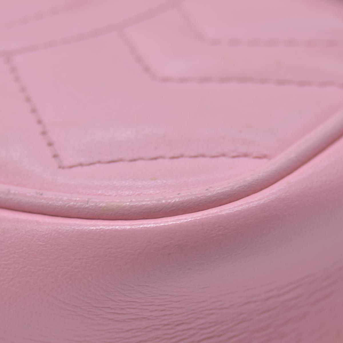 $1800 Gucci Mini Marmont Perfect Pink Camera Bag Crossbody CONSIGNMENT