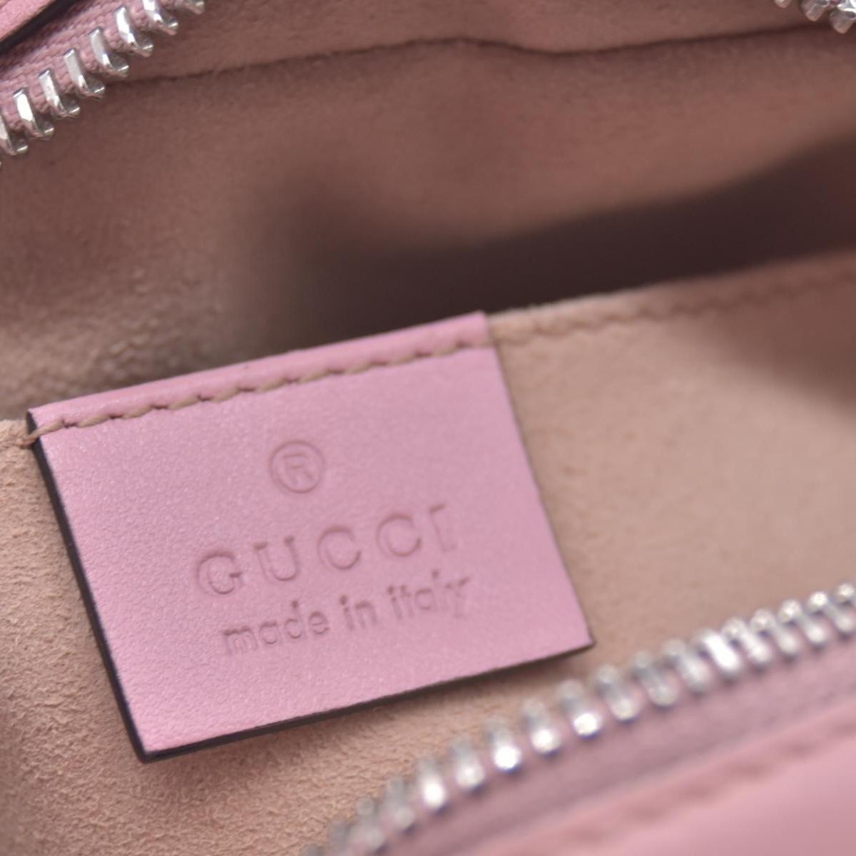 $1800 Gucci Mini Marmont Perfect Pink Camera Bag Crossbody CONSIGNMENT