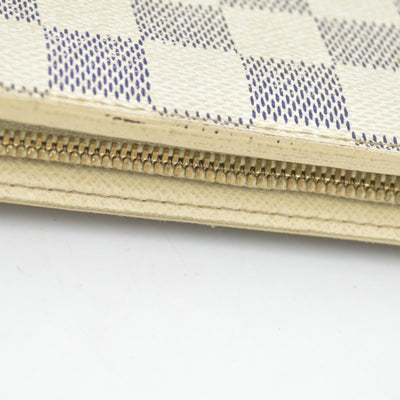 $745 Louis Vuitton Damier Azur Insolite Wallet CONSIGNMENT