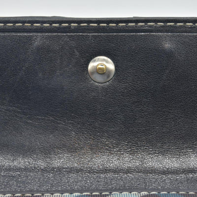 Burberry Blue Label Canvas Printed Wallet CONSIGNMENT