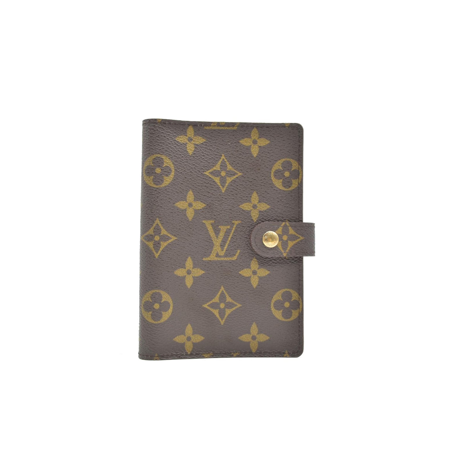 $505 LOUIS VUITTON Monogram  Agenda PM Day Planner Notebook Cover CONSIGNMENT