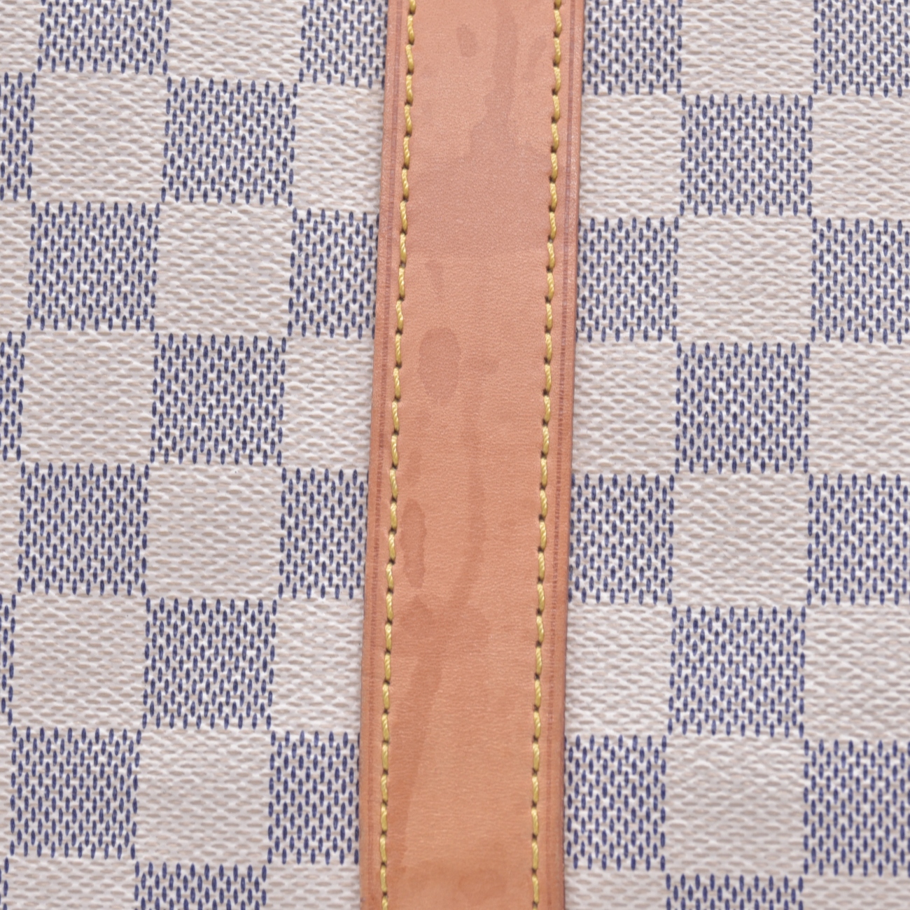 $1440 Louis Vuitton 2008 Damier Azur Keepall 50 MB2078 10021299