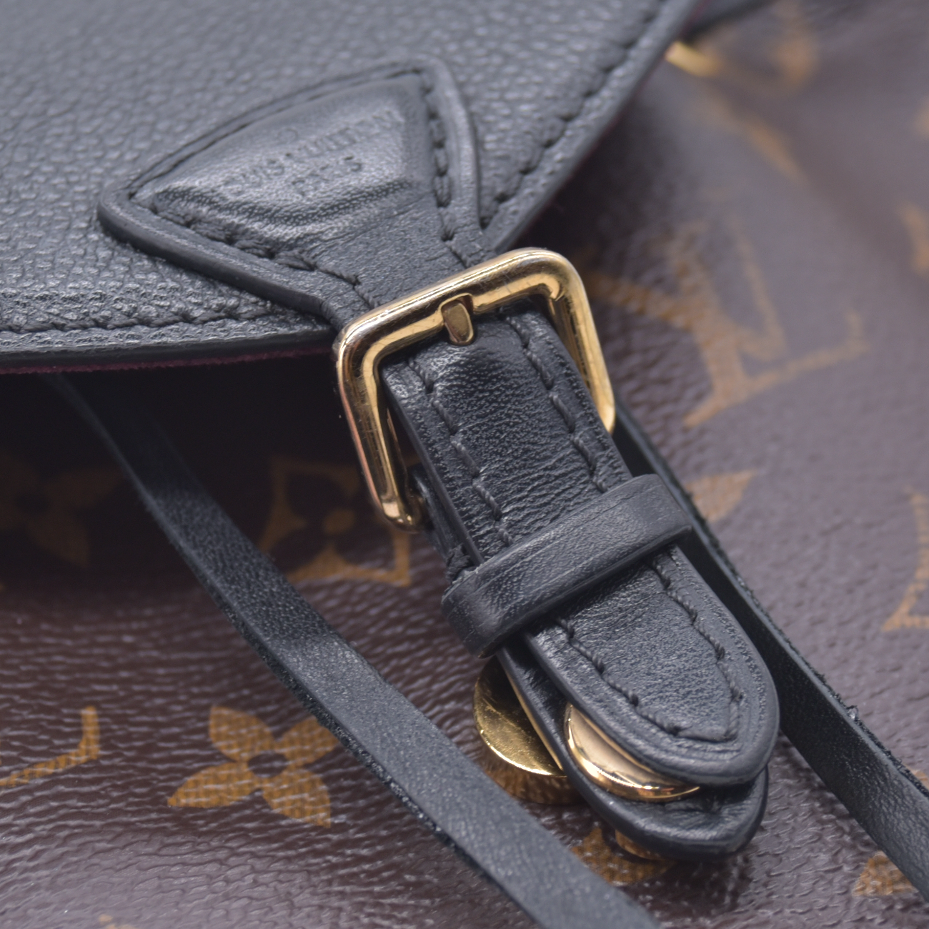 $2640 Louis Vuitton Monogram Montsouris BB New Model Backpack 10021305 CA4230