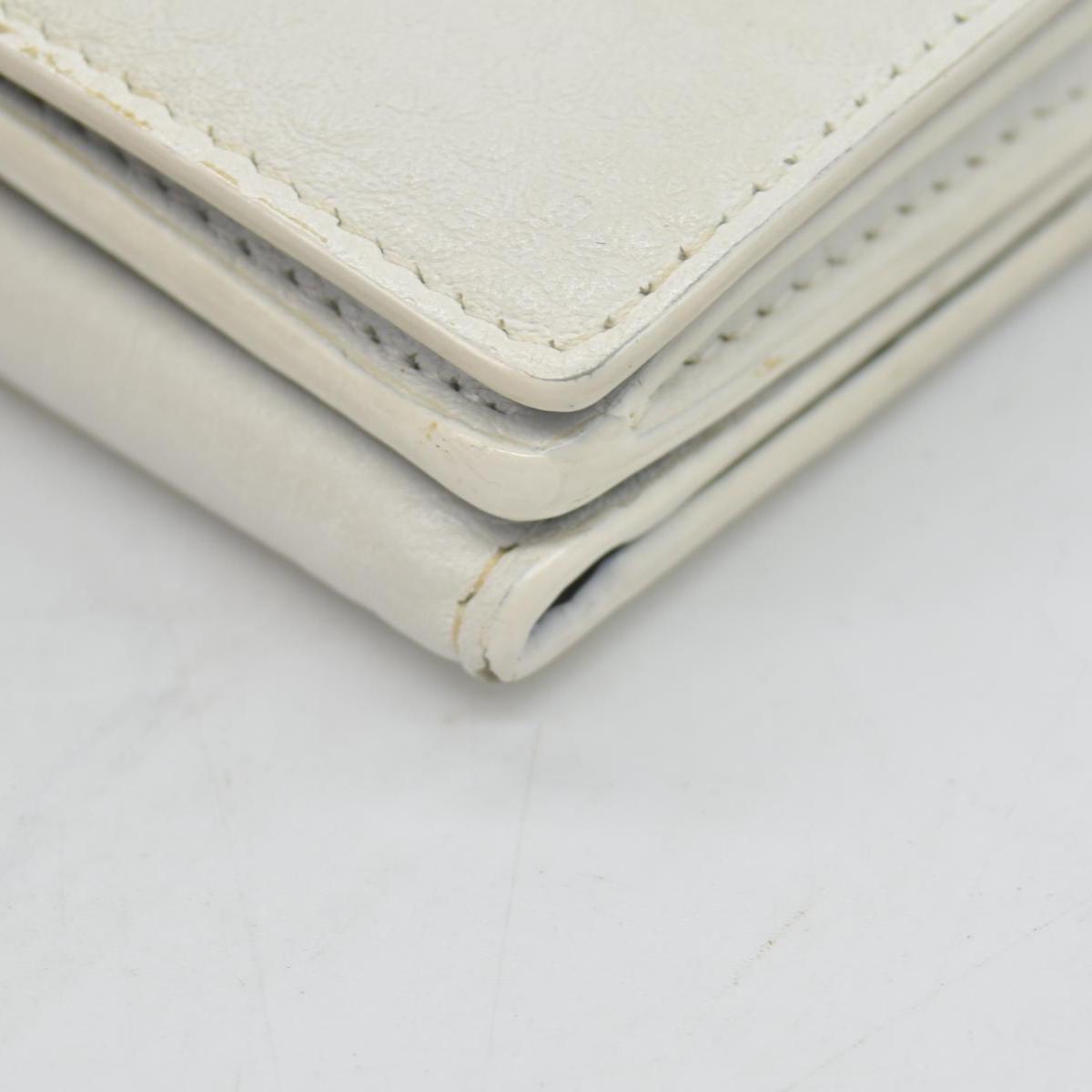 Balenciaga Trifold Compact Wallet Leather Compact Wallet CONSIGNMENT