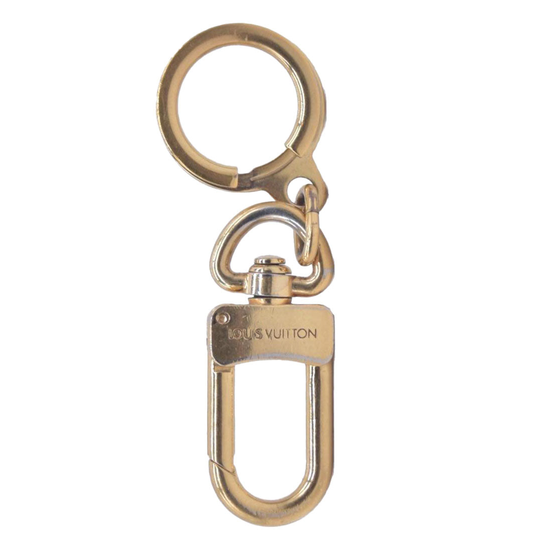 Louis Vuitton Gold Key Chain Charm CONSIGNMENT