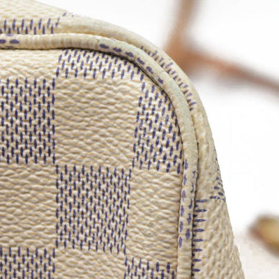 $2200 Louis Vuttion Damier Azur Neverfull GM SD4169 Rose Ballerine