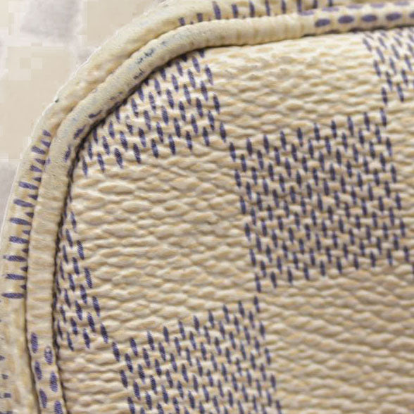 $2200 Louis Vuttion Damier Azur Neverfull GM SD4169 Rose Ballerine