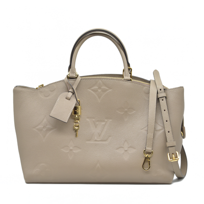 $3800 Louis Vuitton Empreinte Monogram Giant Grand Palais Tourterelle