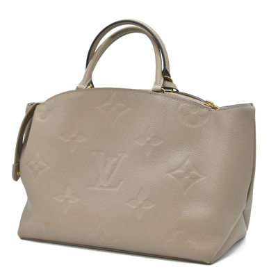 $3800 Louis Vuitton Empreinte Monogram Giant Grand Palais Tourterelle