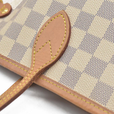 $2200 Louis Vuttion Damier Azur Neverfull GM SD4169 Rose Ballerine