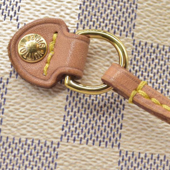 $2200 Louis Vuttion Damier Azur Neverfull GM SD4169 Rose Ballerine