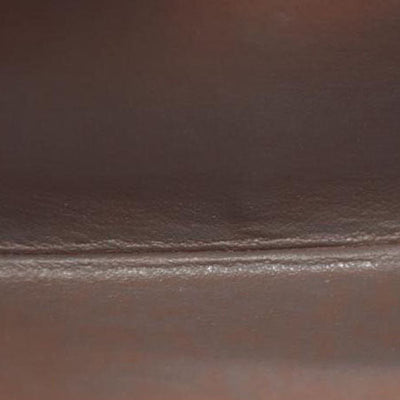 AUCTION $430 Louis Vuitton Monogram Porte Monnaie Plat Coin Purse Wallet Brown