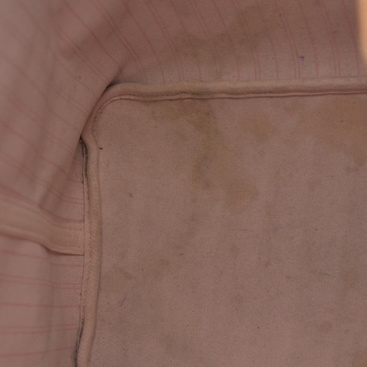 $2200 Louis Vuttion Damier Azur Neverfull GM SD4169 Rose Ballerine