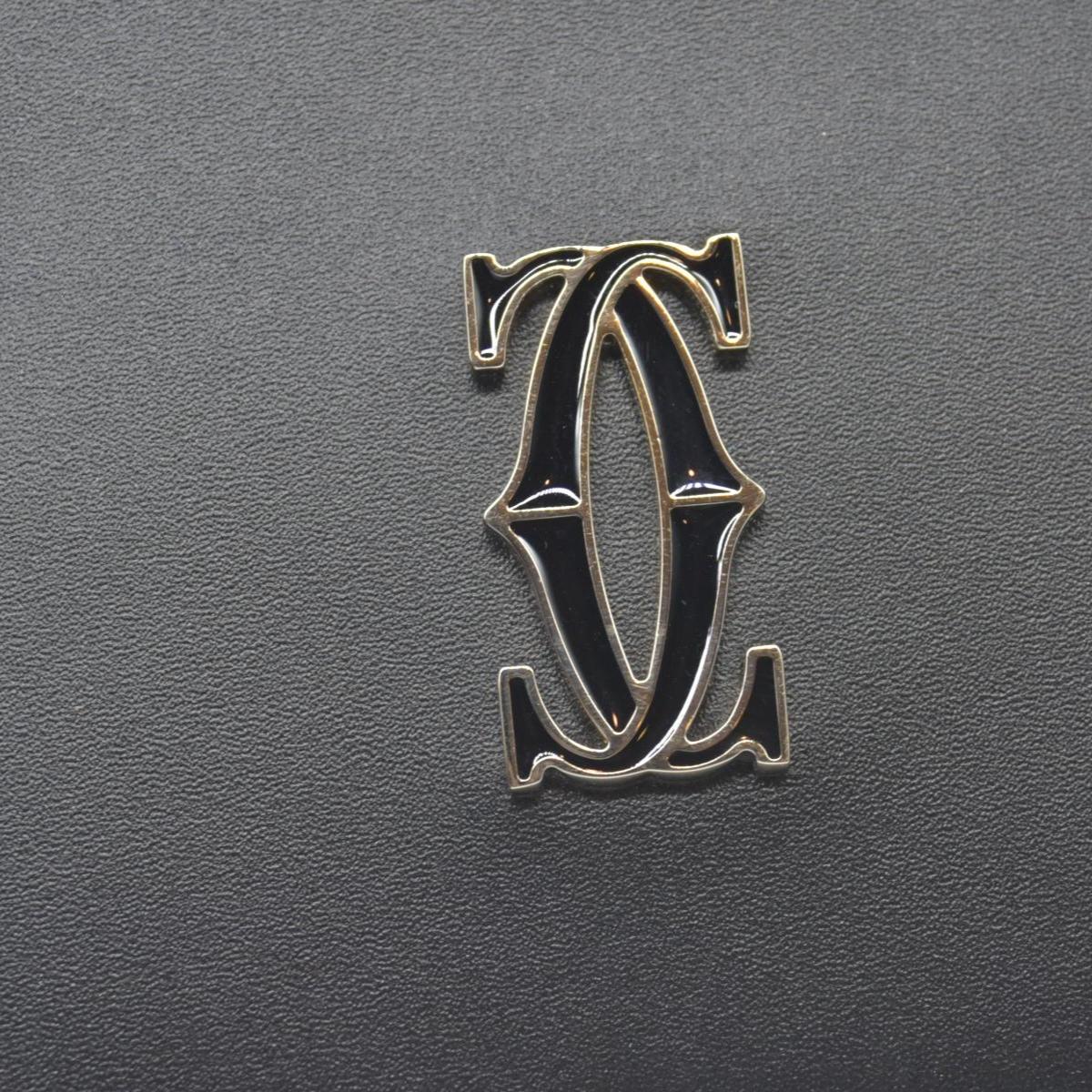 Cartier Leather Printed Wallet CONSIGNMENT