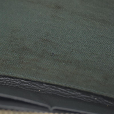 $840 BVLGARI ‘S.BULGARI’ ZIP AROUND WALLET BLACK CONSIGNMENT