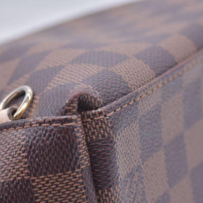 $2180 2019 Louis Vuitton Damier Ebene Clapton Cream Backpack SR4169 10021303