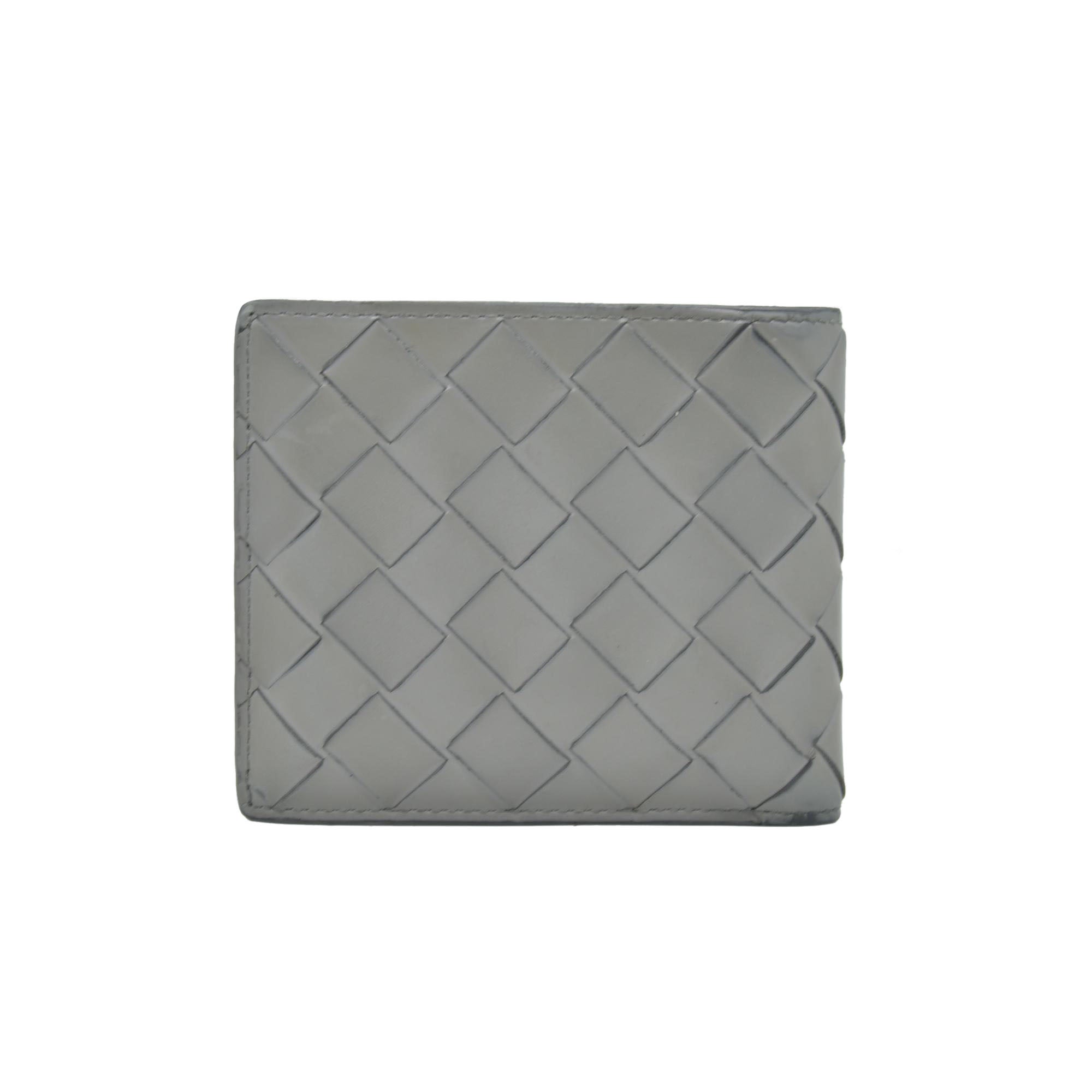 Bottega Veneta Nappa Maxi Intrecciato Bi-Fold Wallet