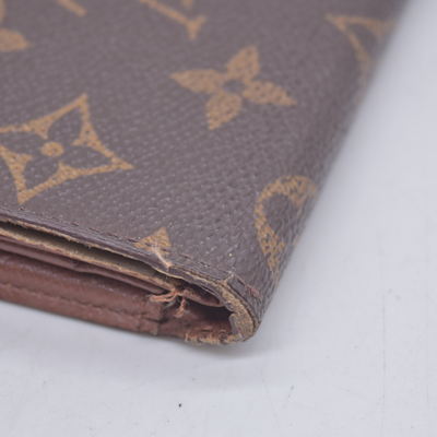 $395 1996 LOUIS VUITTON Monogram Card Holder Wallet CT1906