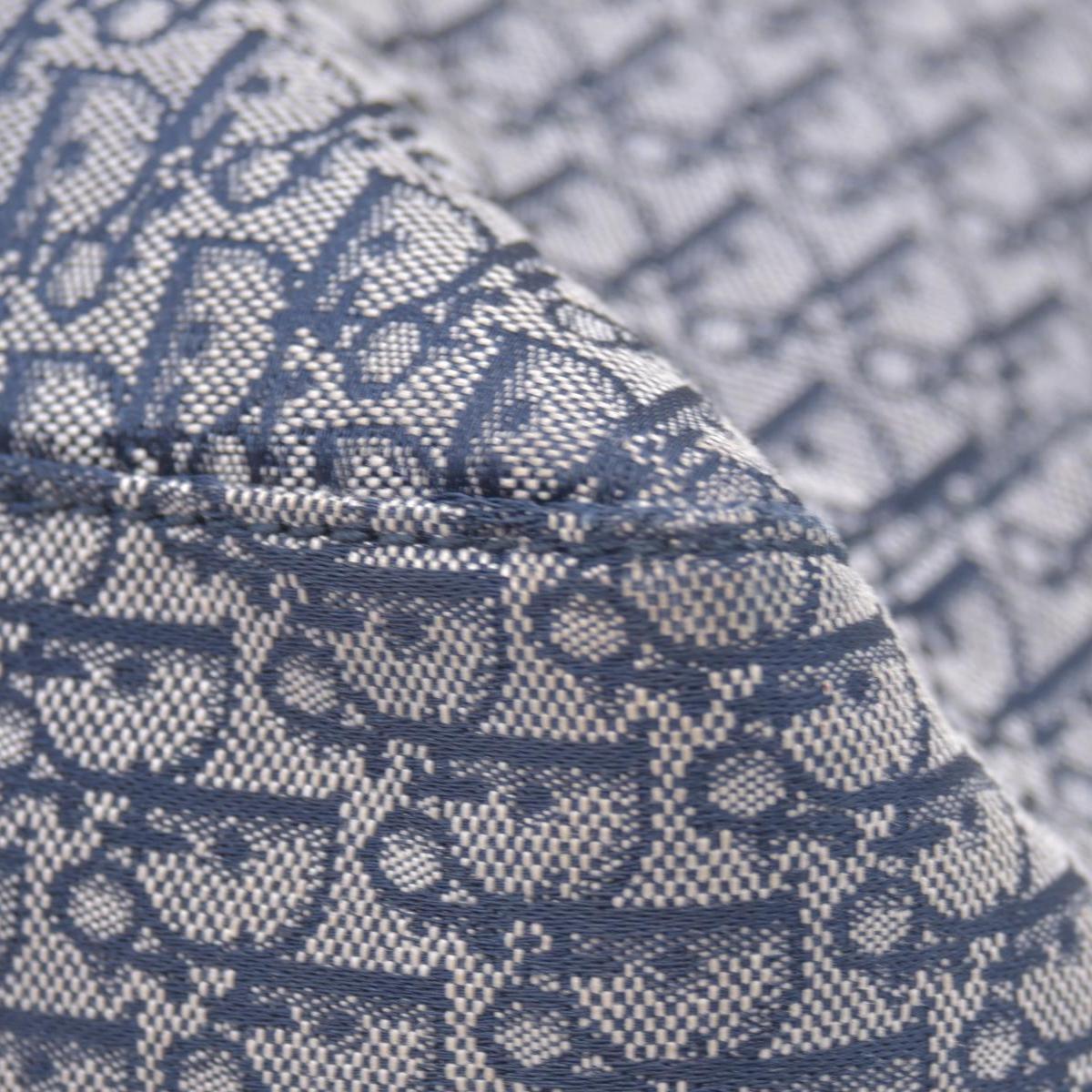 $1800 Dior oblique Jacquard Tote Bag Blue CONSIGNMENT