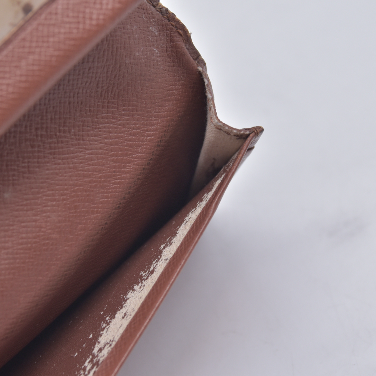 $395 1996 LOUIS VUITTON Monogram Card Holder Wallet CT1906