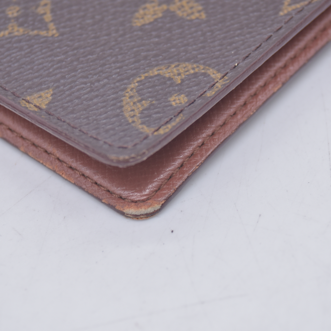 $295 1995 LOUIS VUITTON Monogram Card Holder CA1915