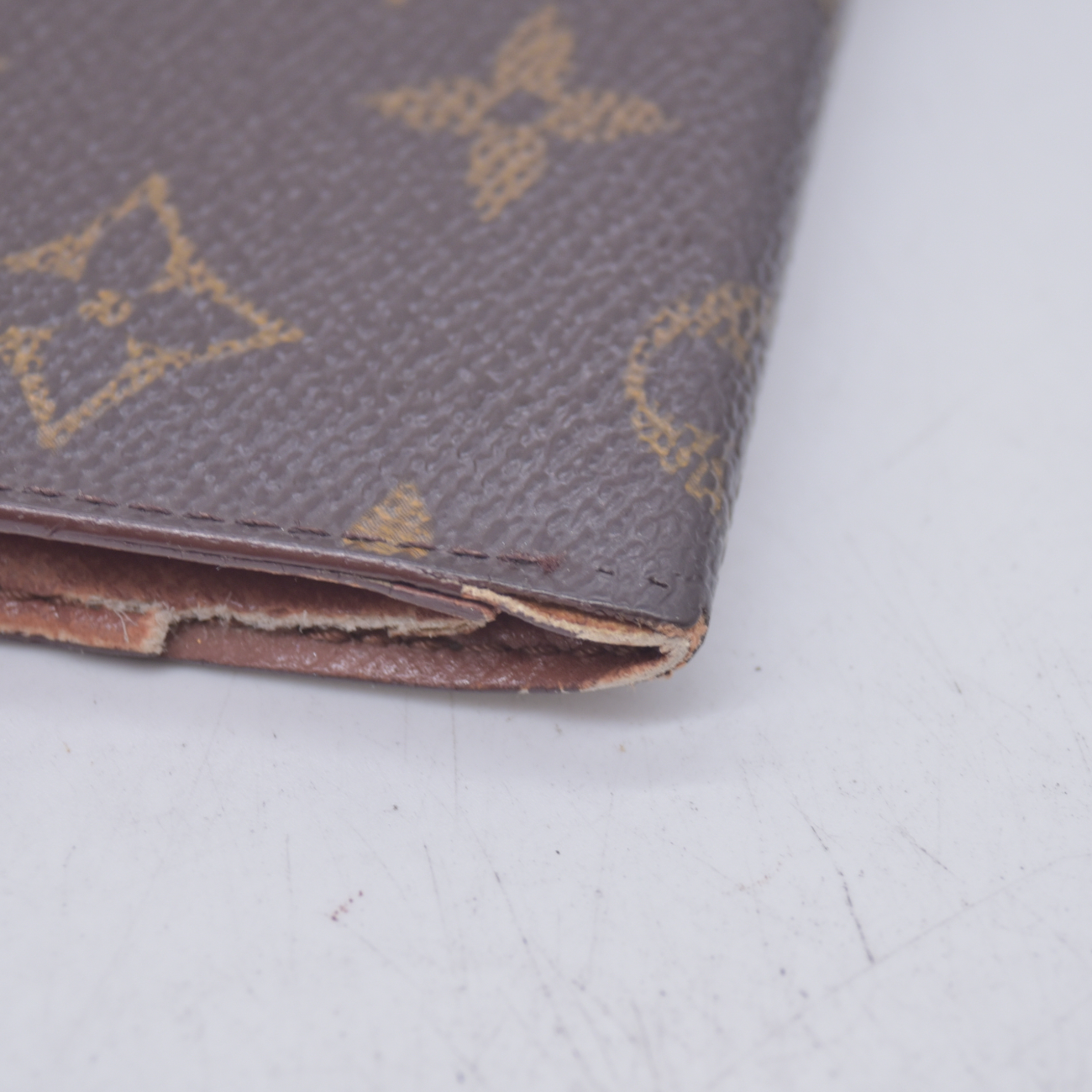 $295 1995 LOUIS VUITTON Monogram Card Holder CA1915