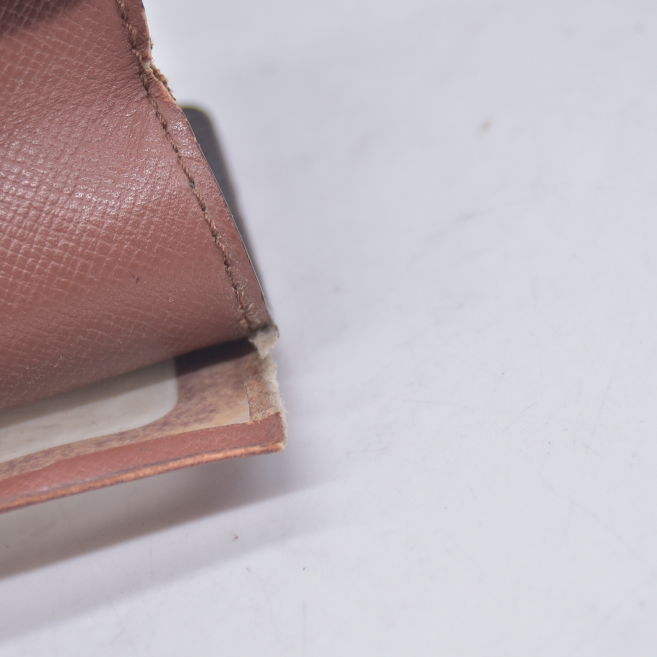 $295 1995 LOUIS VUITTON Monogram Card Holder CA1915
