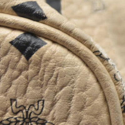 $830 MCM Tote Beige Large Liz Reversible Tote