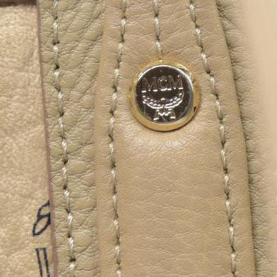 $830 MCM Tote Beige Large Liz Reversible Tote