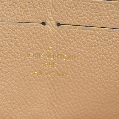 $1170 2015 Louis Vuitton Empreinte Clemence Wallet Dune  CONSIGNMENT SP2145