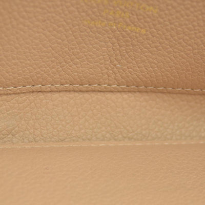 $1170 2015 Louis Vuitton Empreinte Clemence Wallet Dune  CONSIGNMENT SP2145