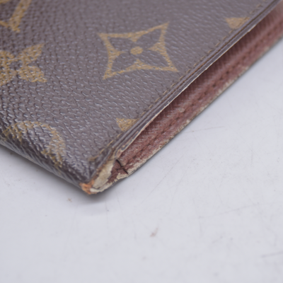 $295 1991 LOUIS VUITTON Monogram Card Holder CA1921