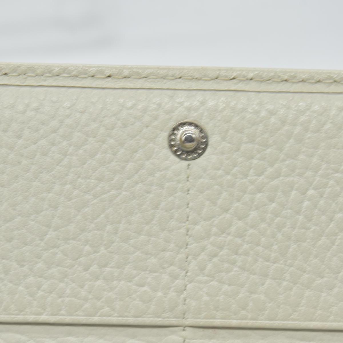 $720 BURBERRY Leather Long Bifold Wallet Purse Beige CONSIGNMENT