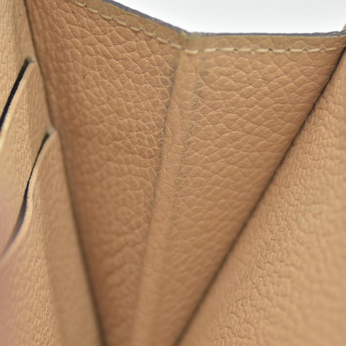$1170 2015 Louis Vuitton Empreinte Clemence Wallet Dune  CONSIGNMENT SP2145