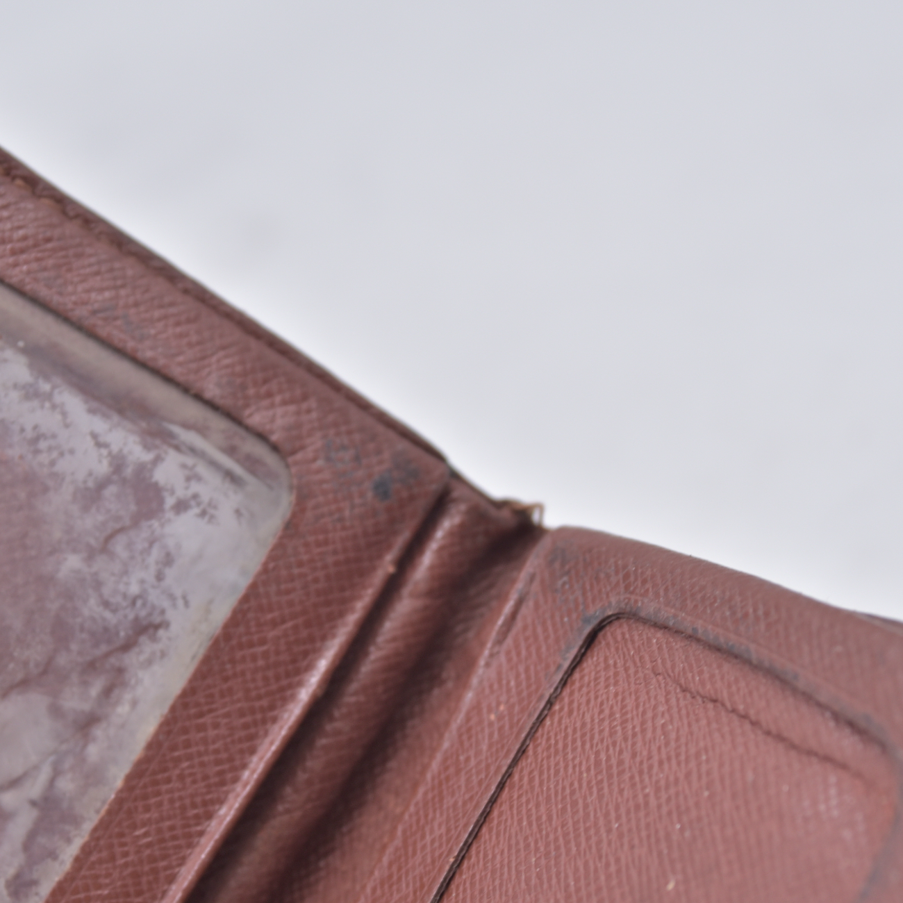 $295 2001 LOUIS VUITTON Monogram Card Case / Business Card Holder CA0021