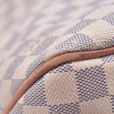 $1440 2016 Louis Vuitton Damier Azur Delightful MM Rose Ballerine SD1196