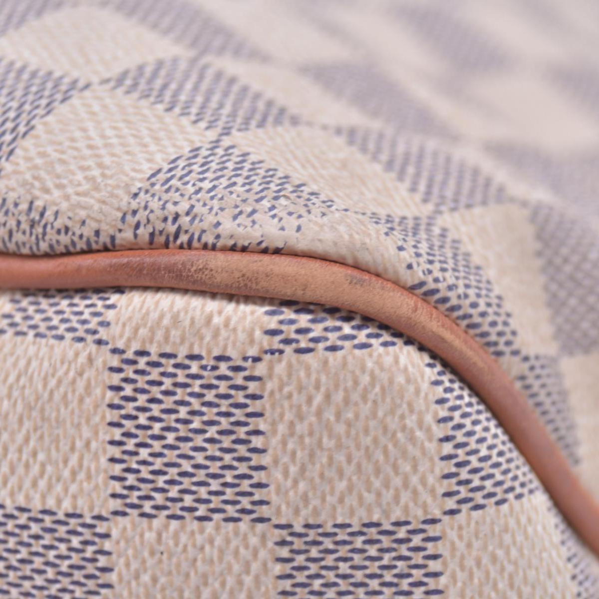 $1440 2016 Louis Vuitton Damier Azur Delightful MM Rose Ballerine SD1196