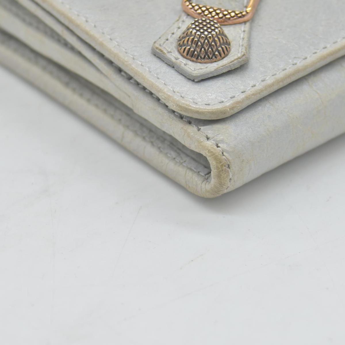 Balenciaga Leather Continental Wallet