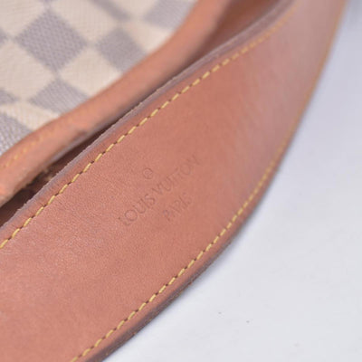 $1440 2016 Louis Vuitton Damier Azur Delightful MM Rose Ballerine SD1196